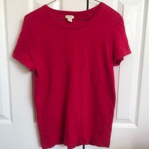 Jcrew pink sweater shirt